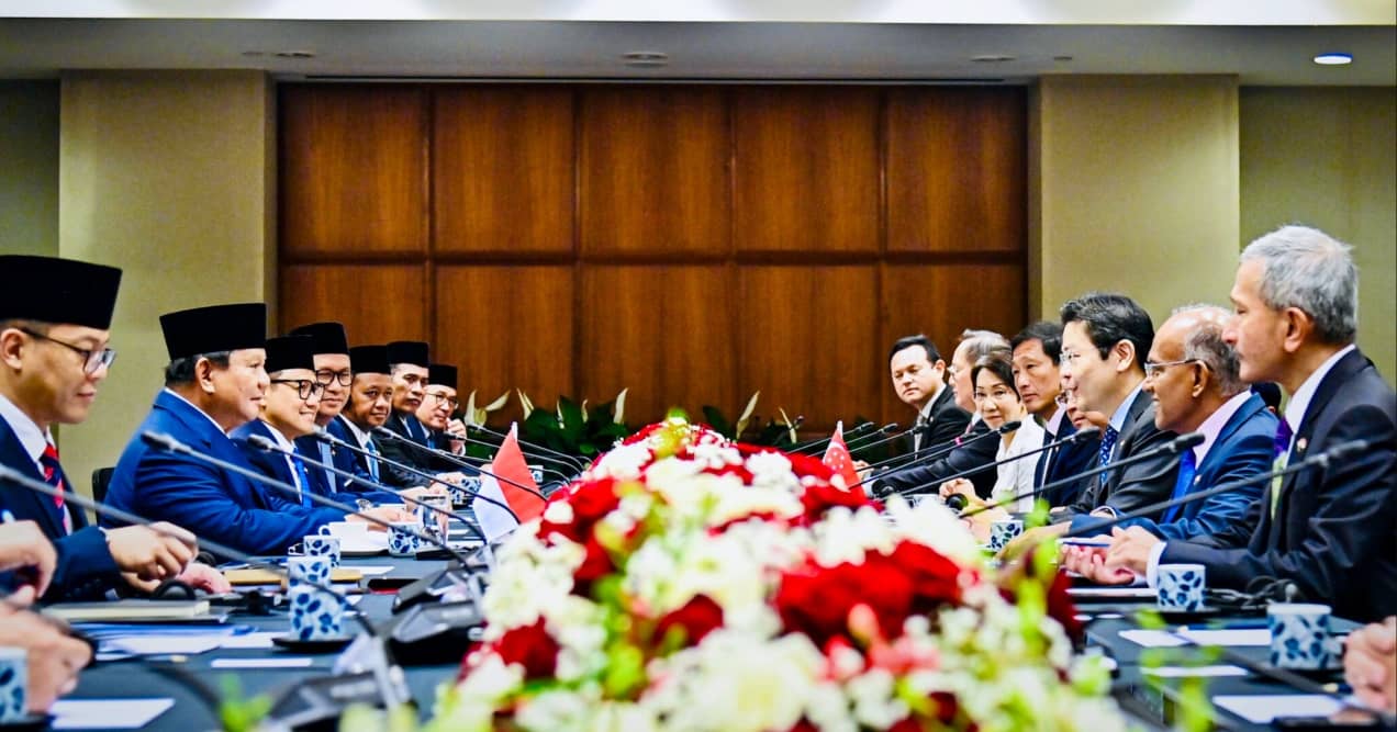 Diskusi Strategis dalam Pertemuan RI-Singapura