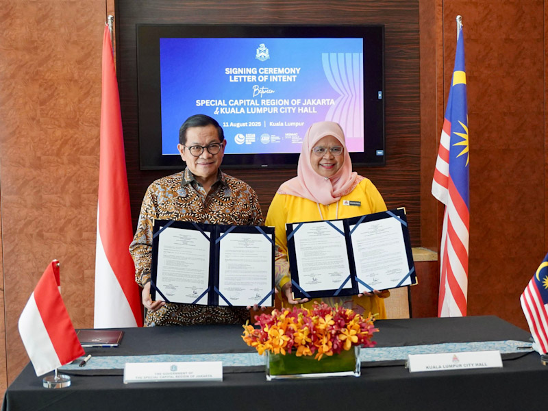 Kolaborasi Jakarta dan Kuala Lumpur dalam Kerangka Sister City